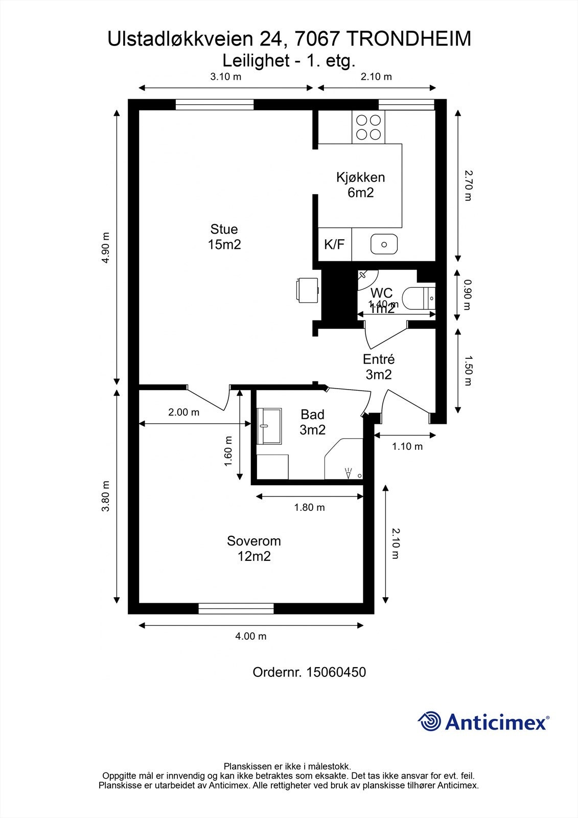 plantegning Galleribilde