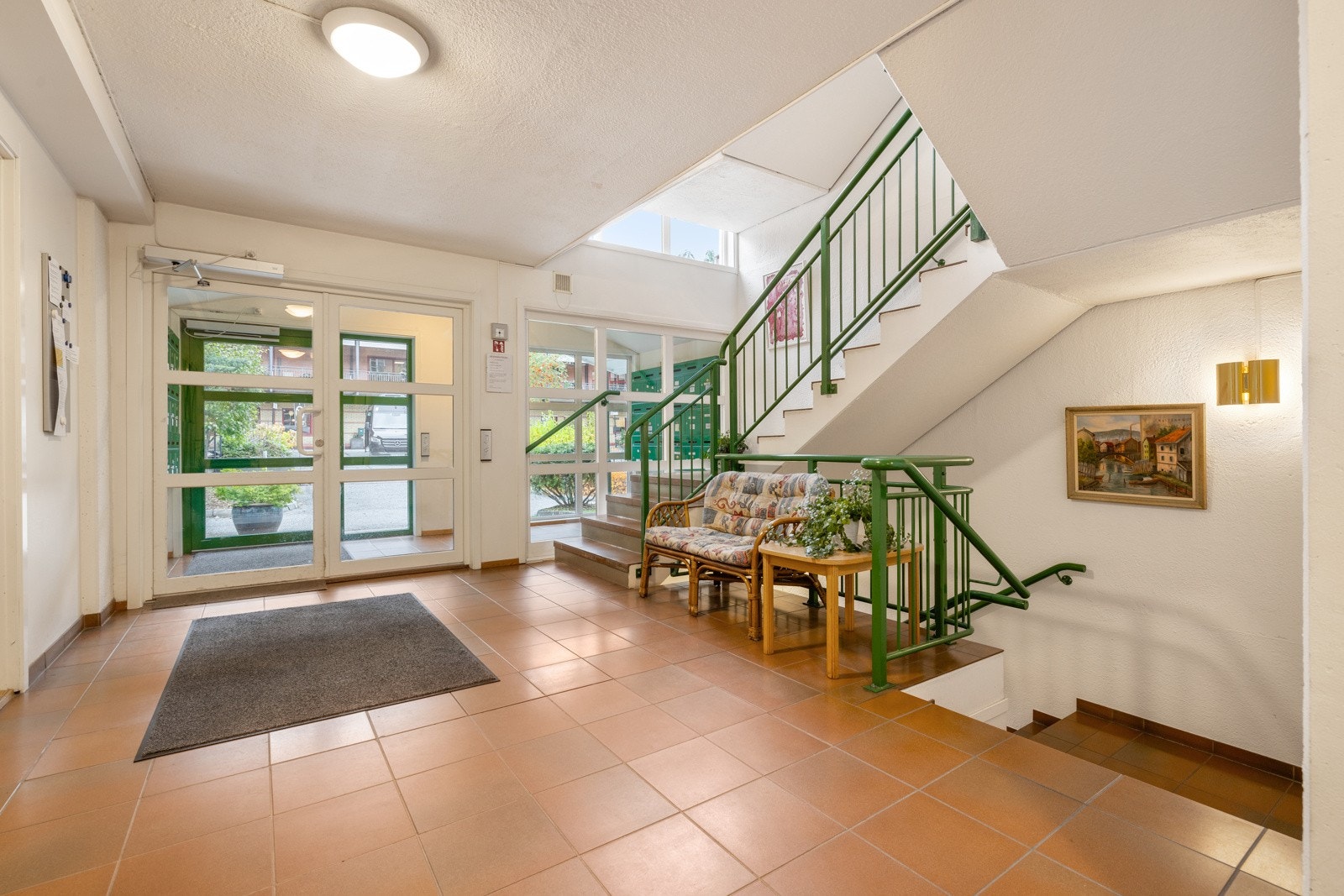 Innbydende inngangsparti. Galleribilde