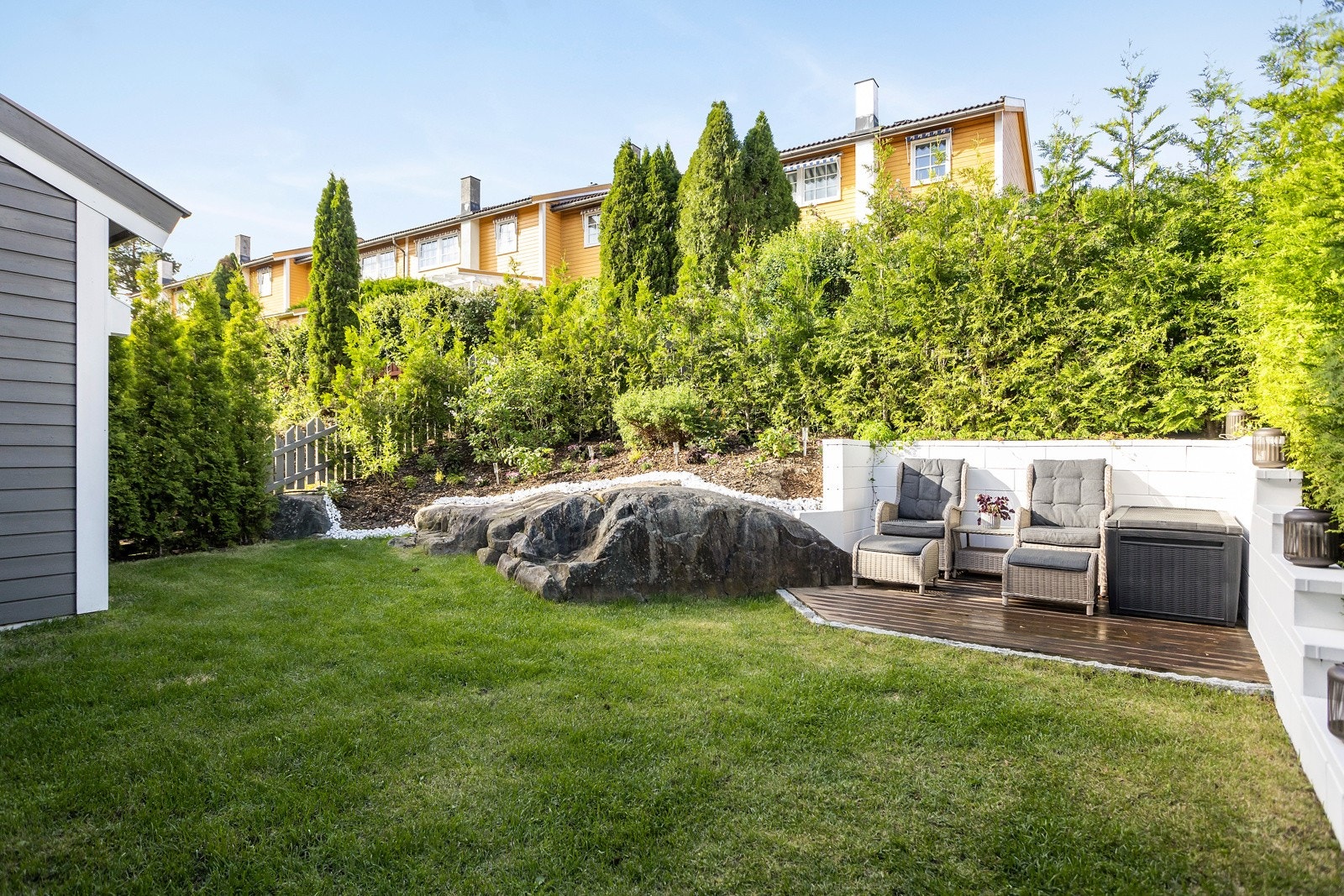 Hagen er meget pent opparbeidet de siste årene. Galleribilde