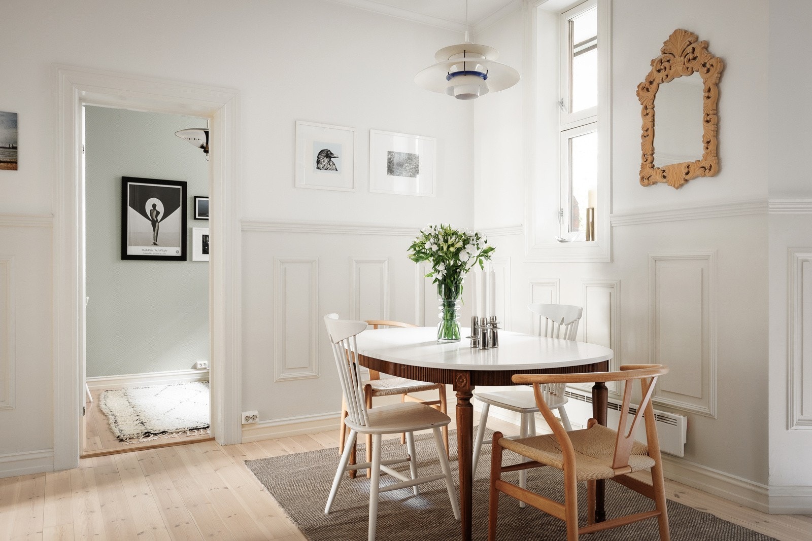 God lysinngang, også på kjøkkenet. Galleribilde