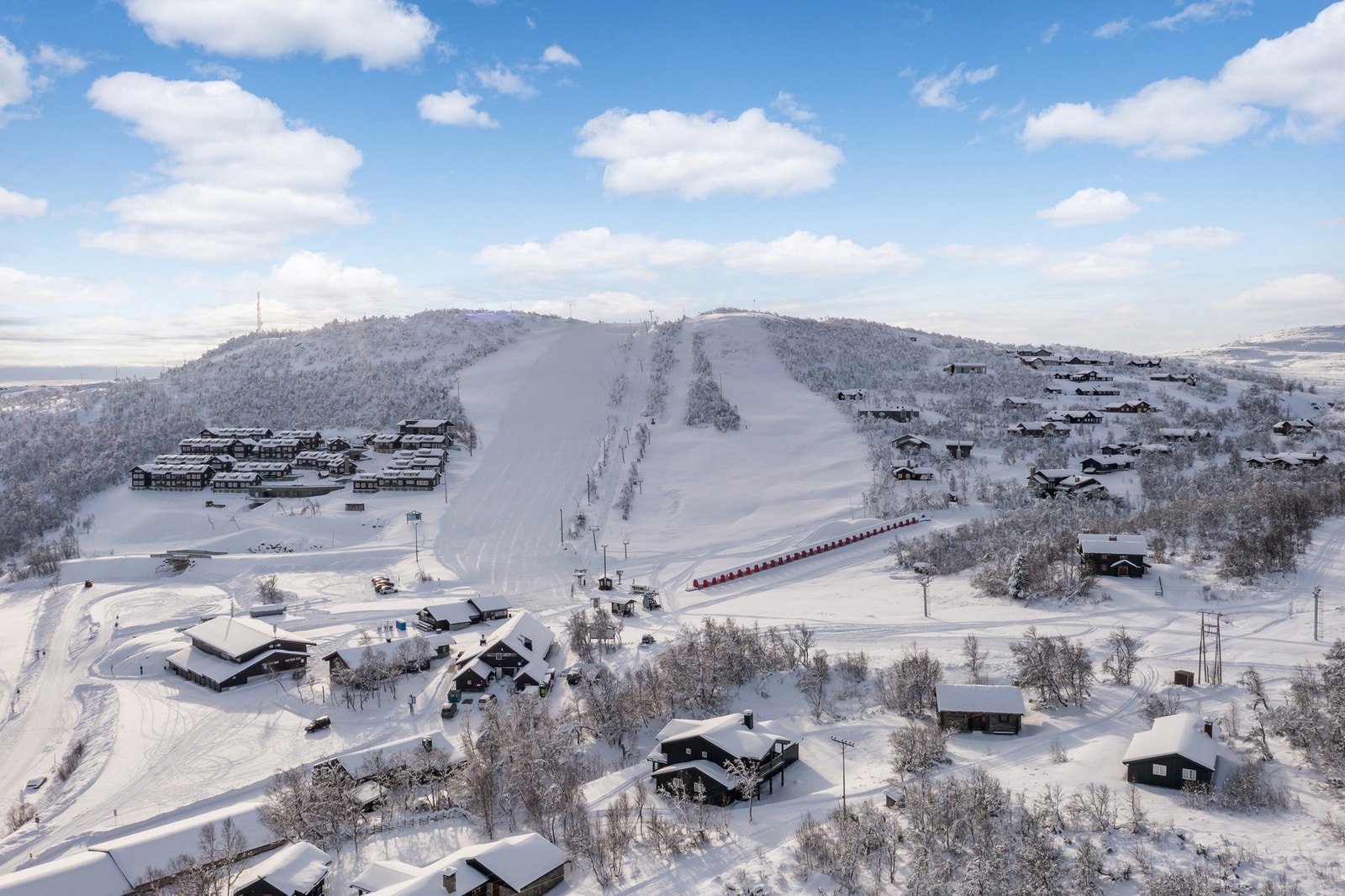 Her har man skisenteret som nærmeste nabo Galleribilde
