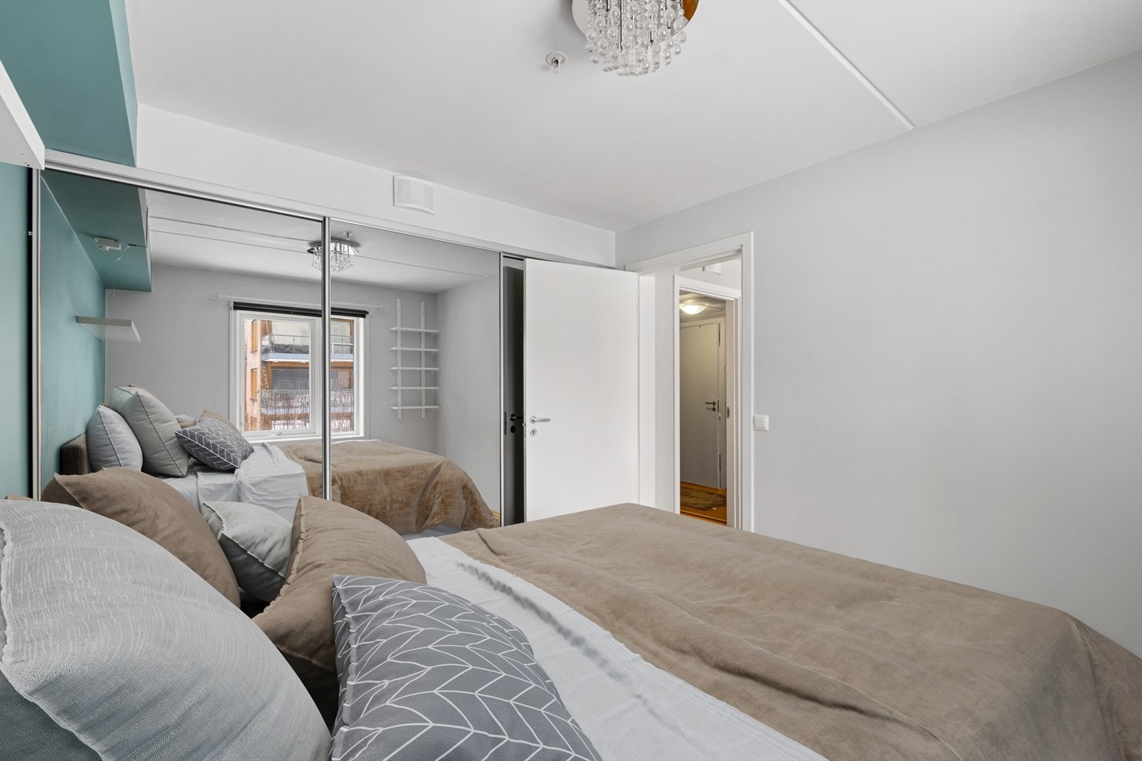 Leiligheten har balansert ventilasjon. Galleribilde