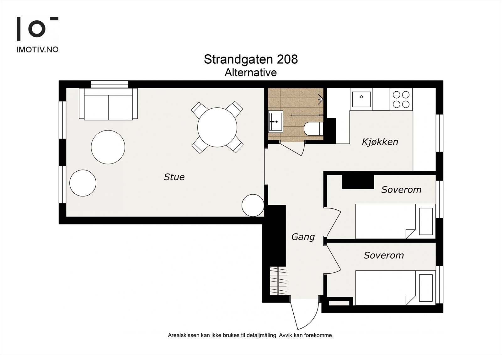 - Alternativ planløsning - Galleribilde