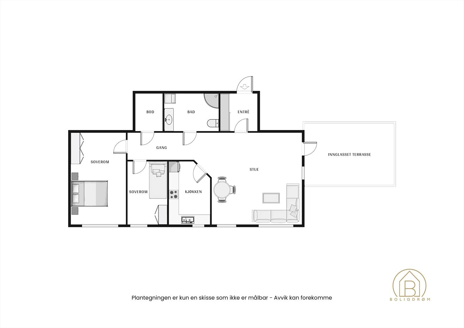 Plantegning. Galleribilde