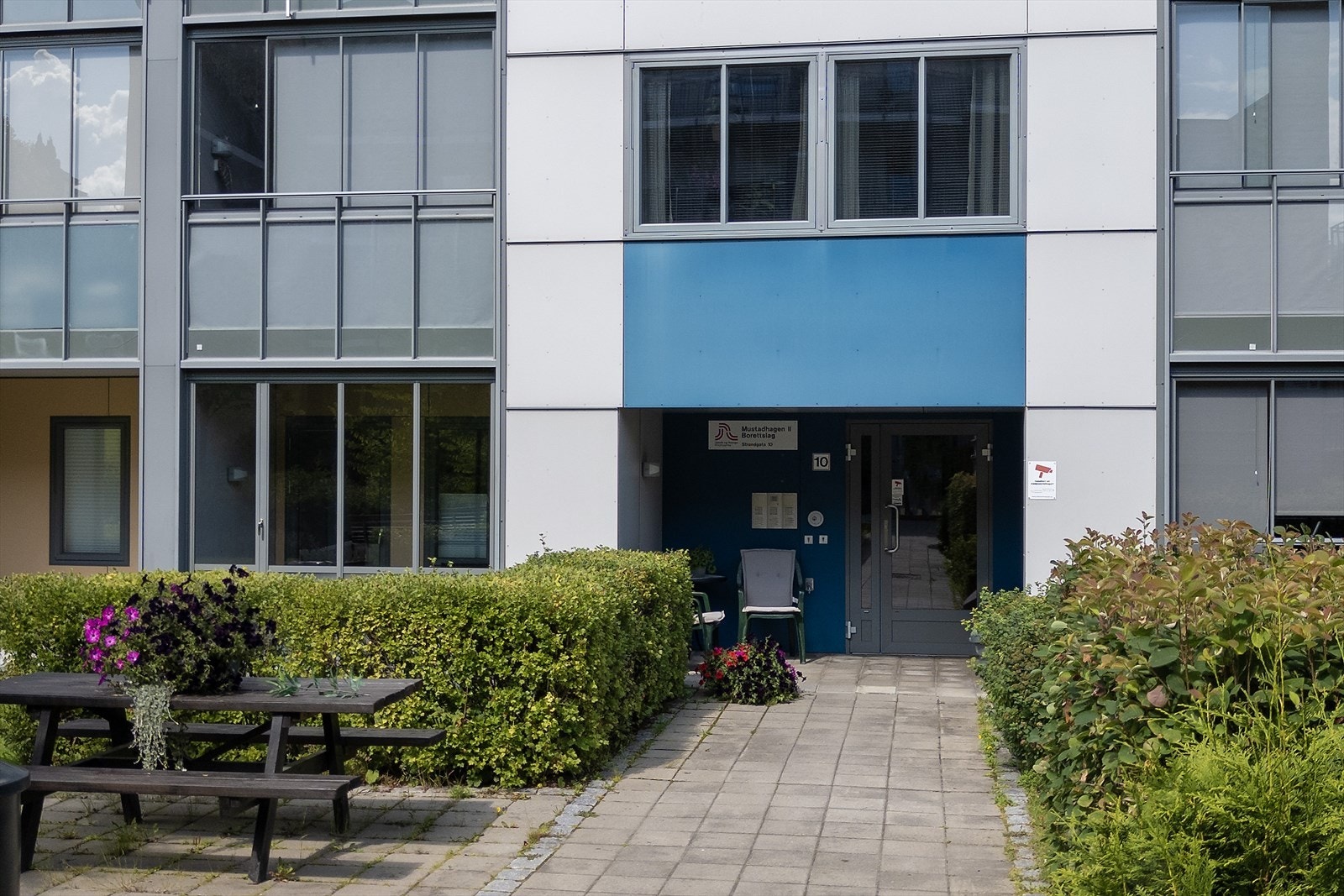 Hyggelig inngangsparti. Galleribilde