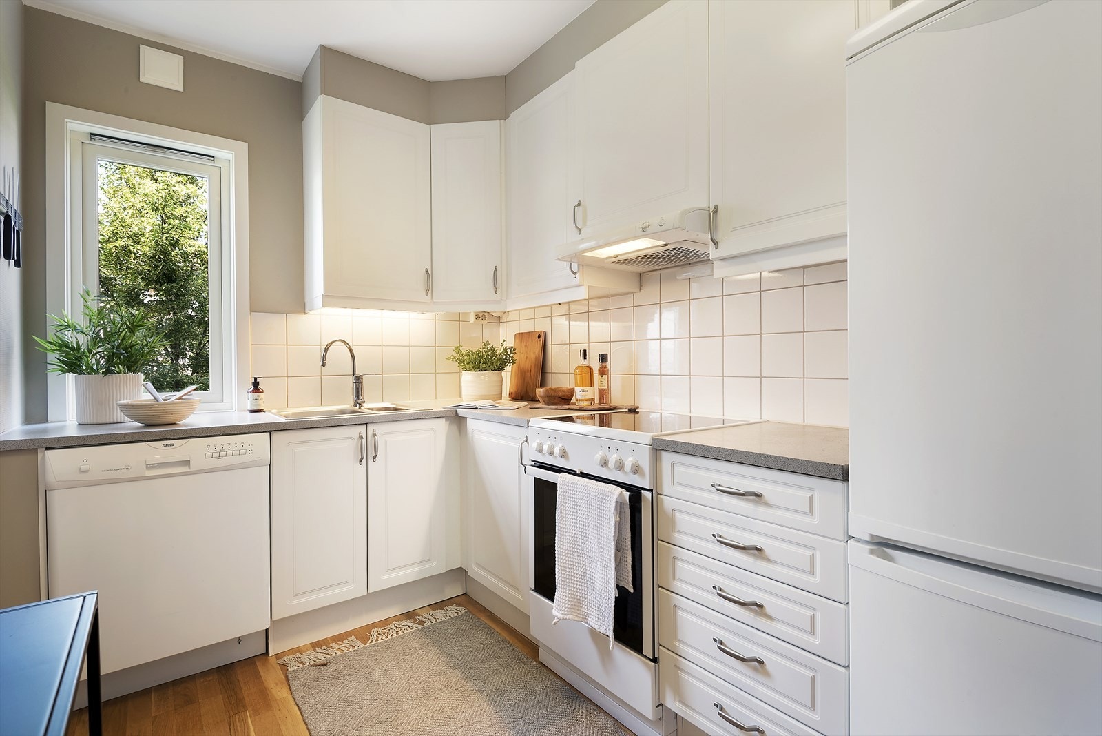 Innredning i vinkel. Galleribilde