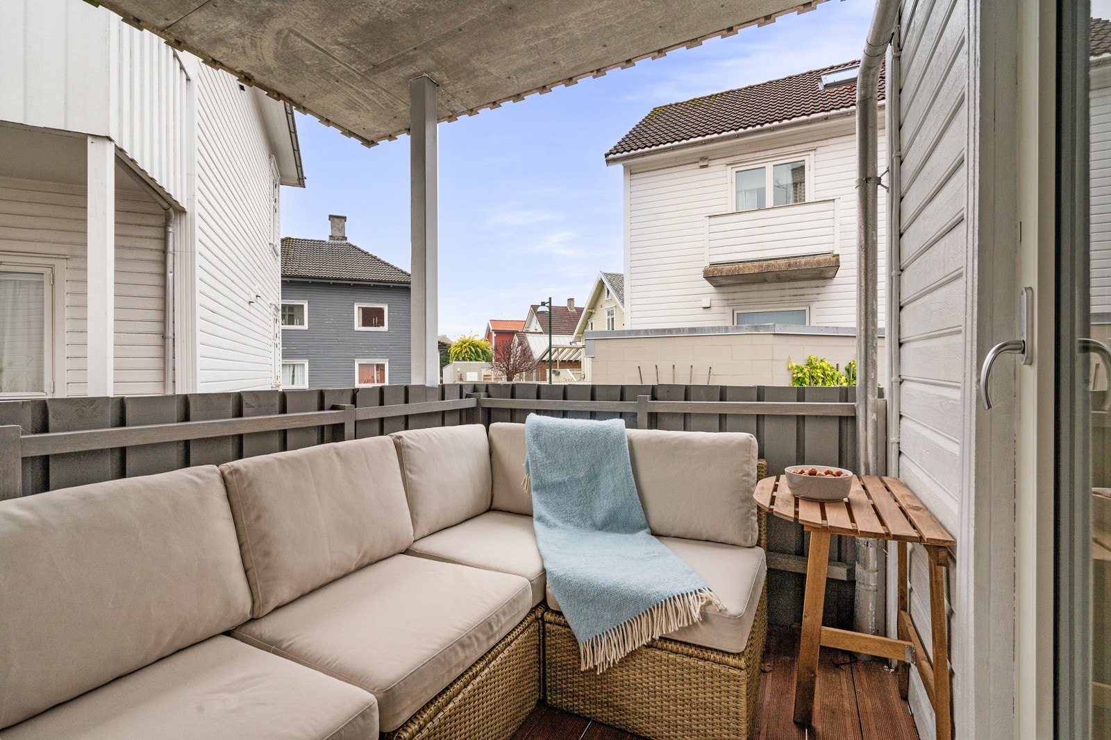 Altan med overbygg, praktisk i Stavanger været Galleribilde