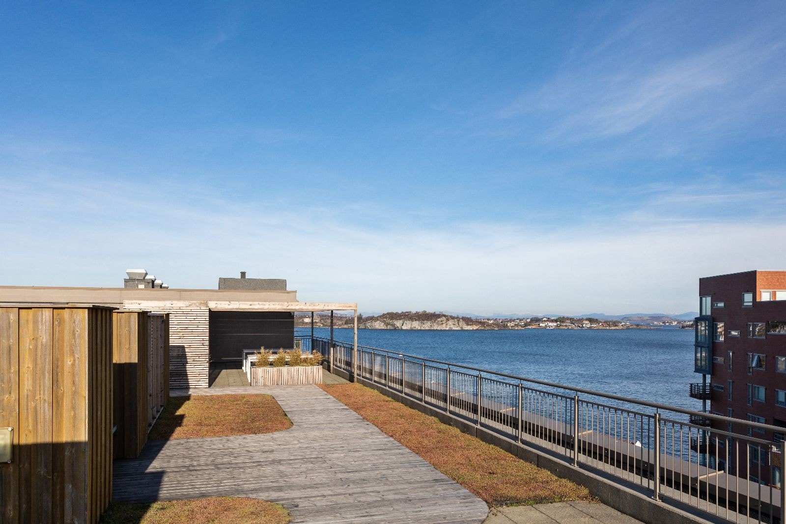 Felles takterrasse Galleribilde