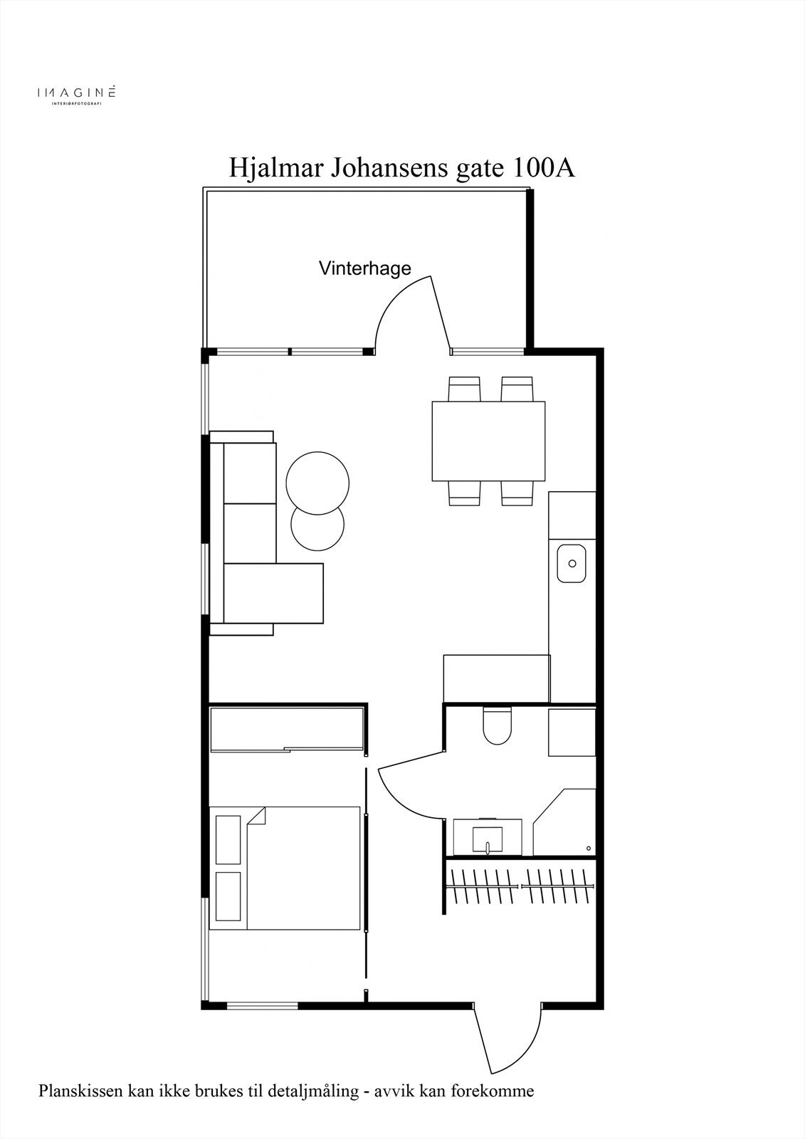 Planskisse. Galleribilde