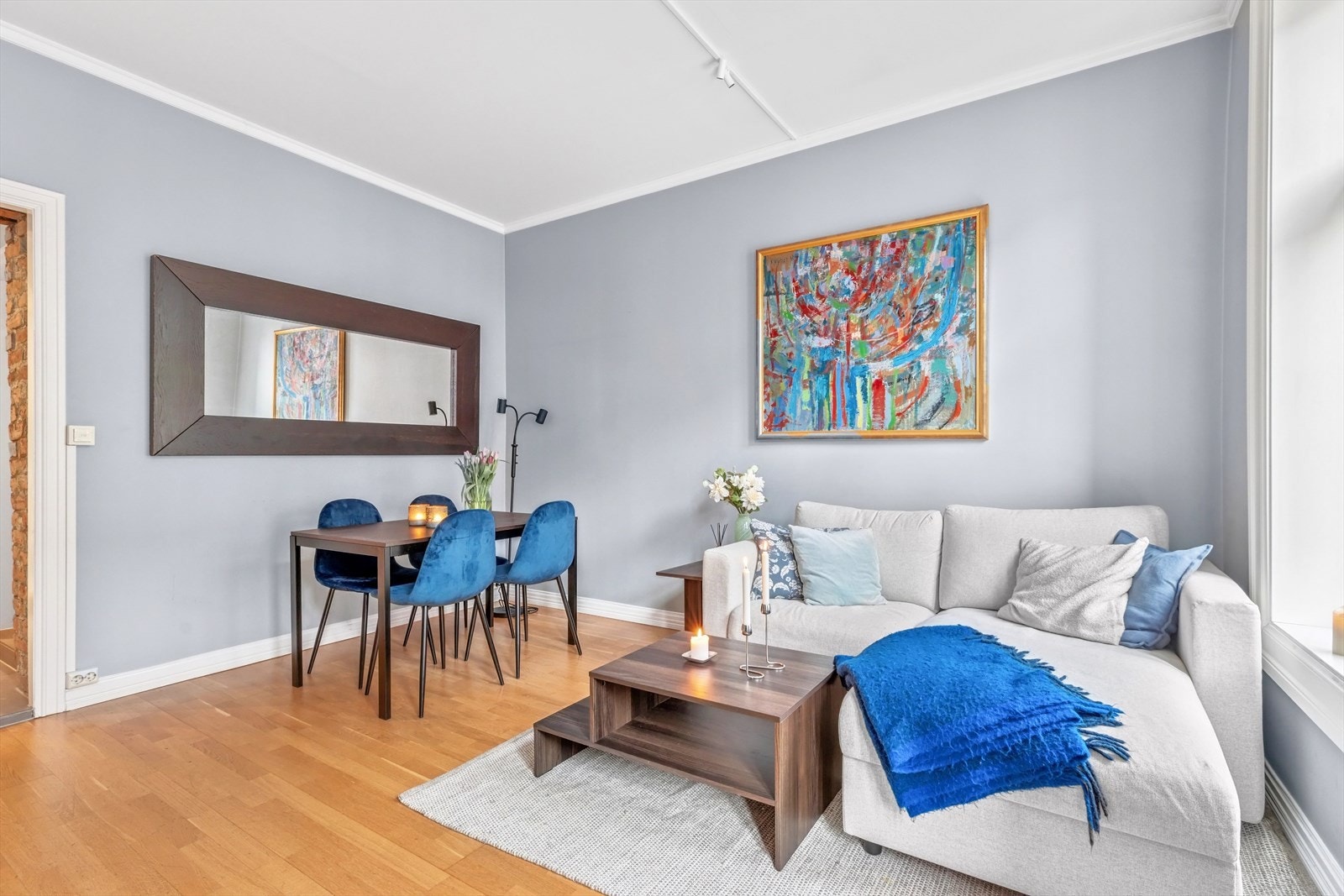 Her kan du enkelt innrede boligen i ulike soner Galleribilde