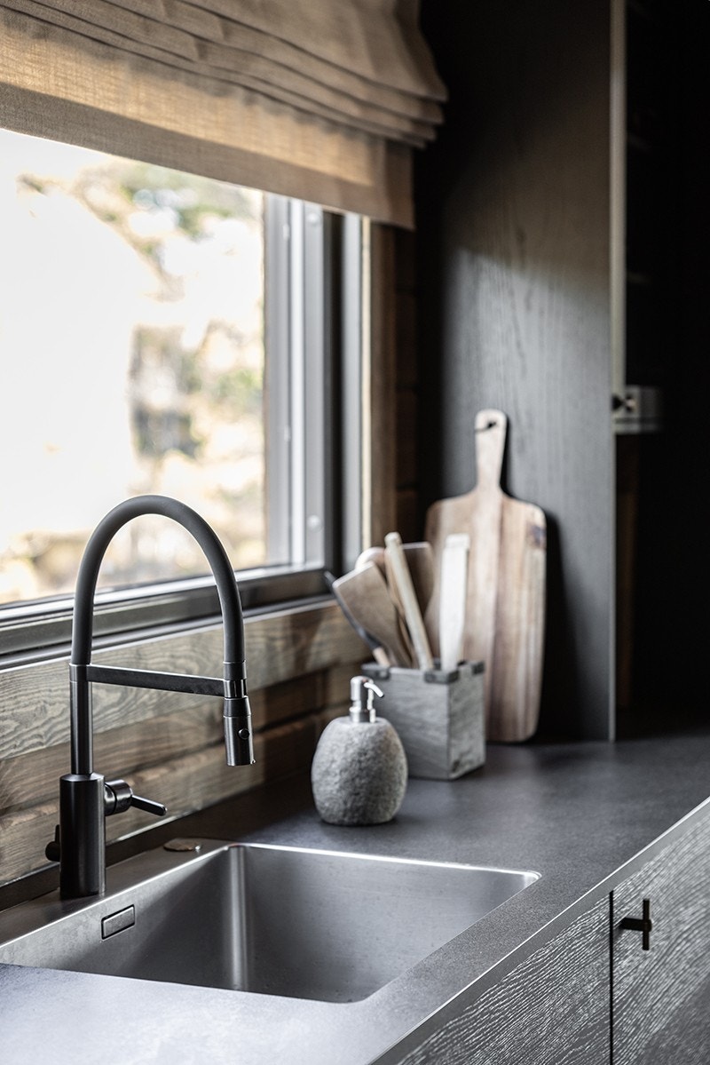 Kjøkken med utsikt
Bilde fra tilsvarende prosjekt 757. Avvik vil forekomme Galleribilde