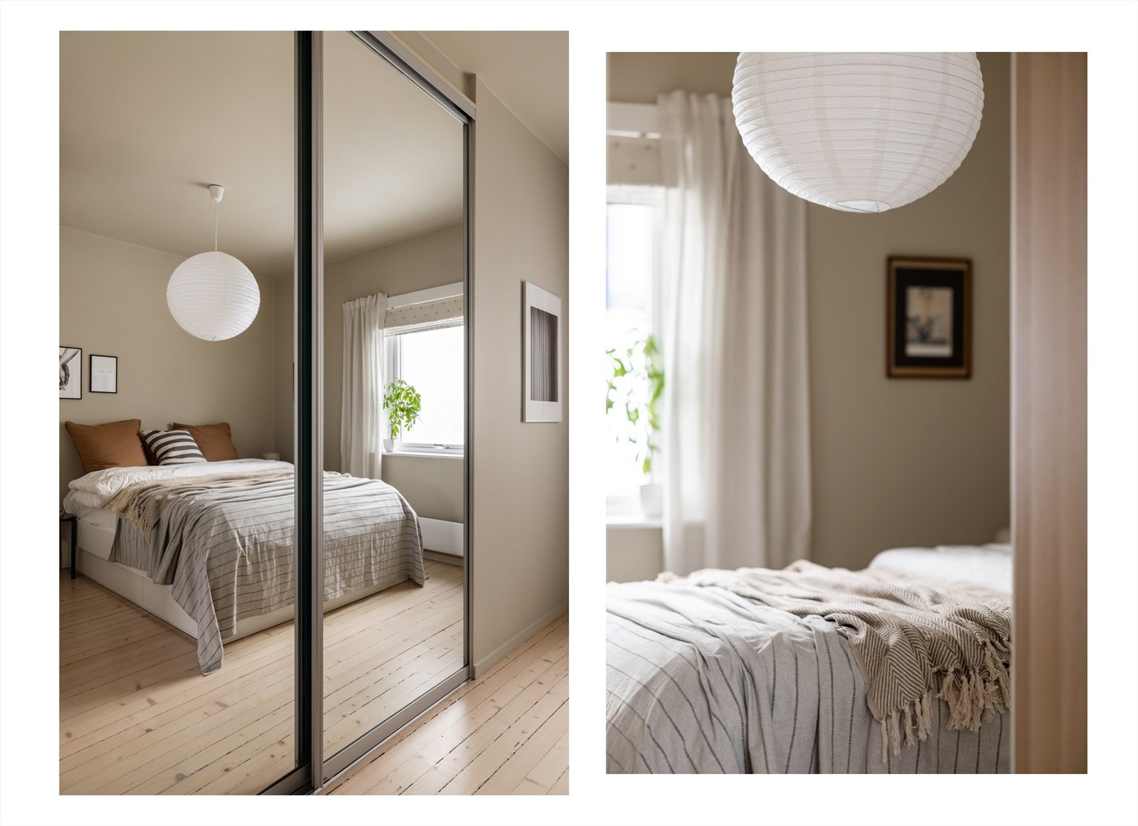 Hovedsoverommet har rikelig med oppbevaring. Galleribilde