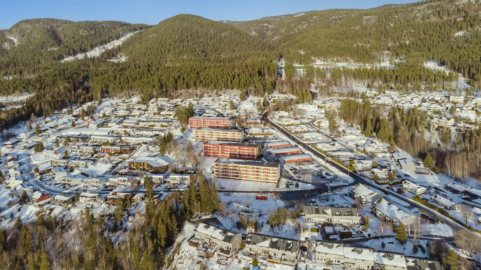 Naturskjønne omgivelser Galleribilde