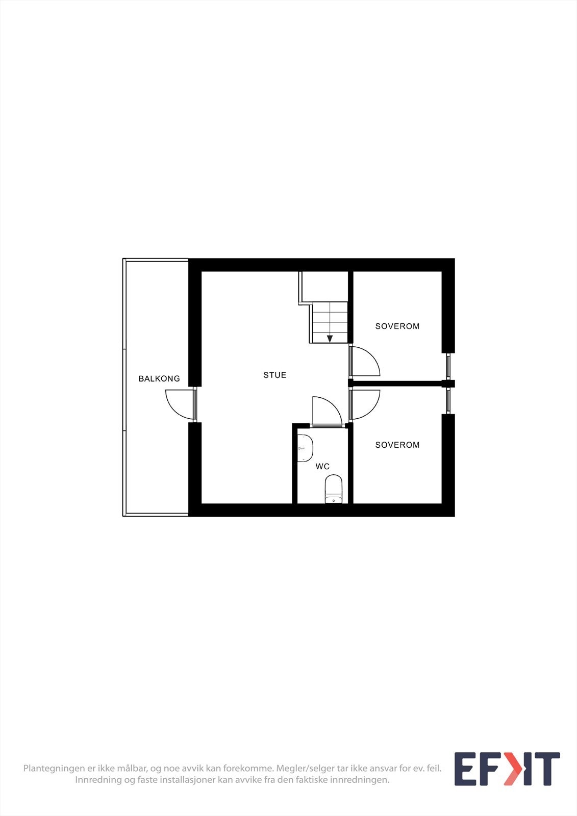 Planteikning 2.etg Galleribilde