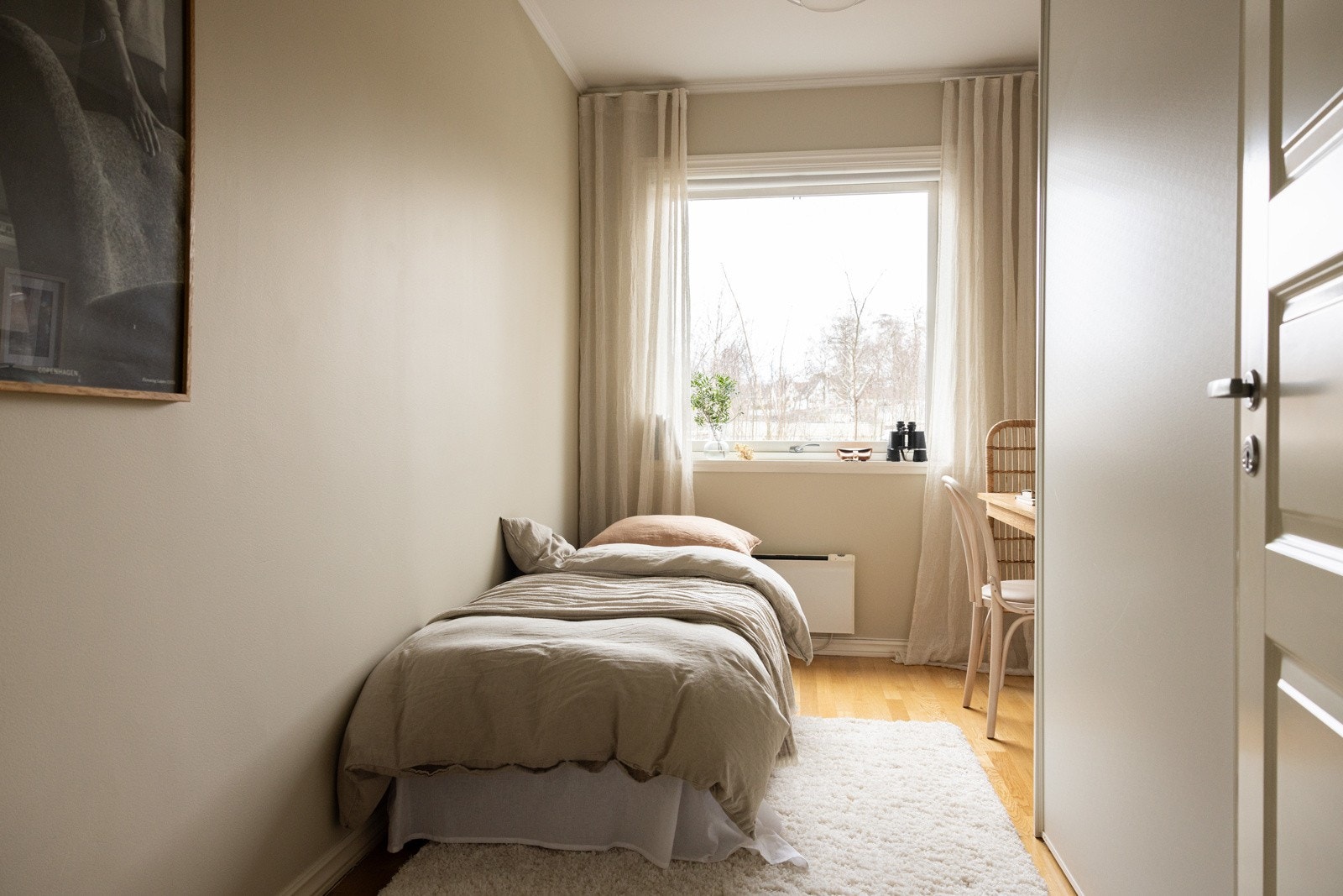 Det andre soverommet er også av god størrelse og passer ypperlig som gjesterom, barnerom eller kontor. Galleribilde