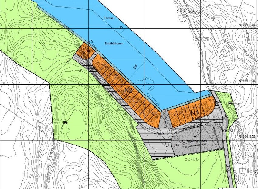 Oversiktskart naustområdet Galleribilde