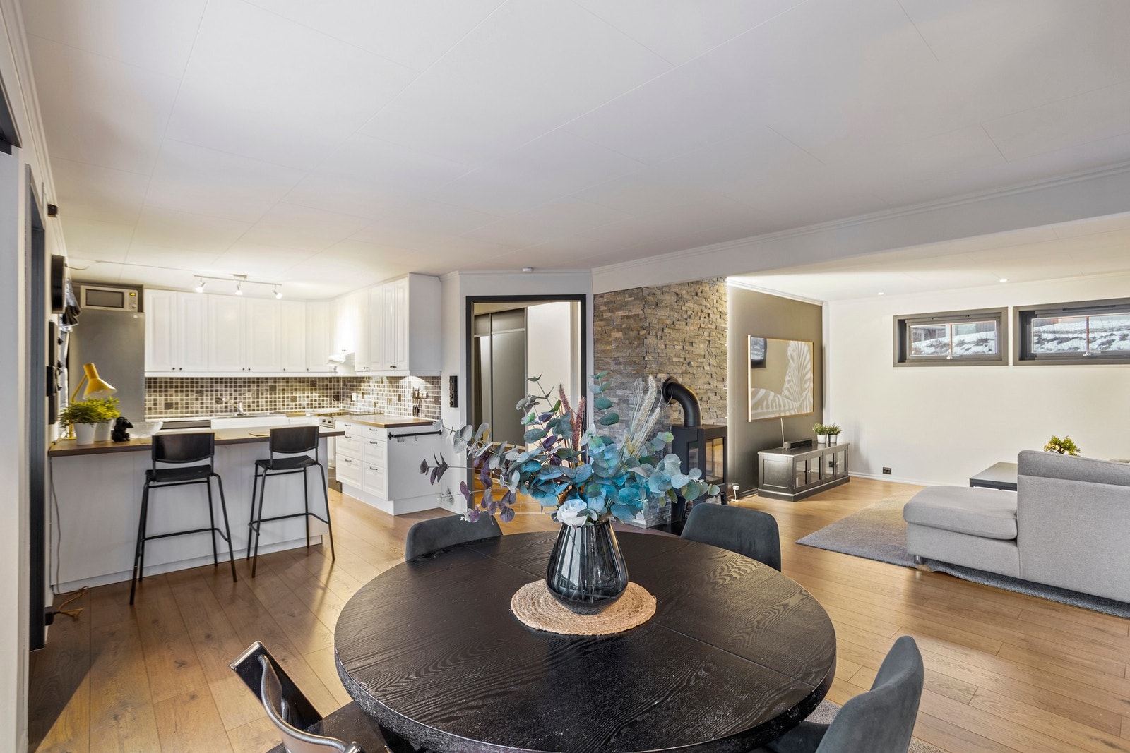 Stue - 34 kvm. Galleribilde