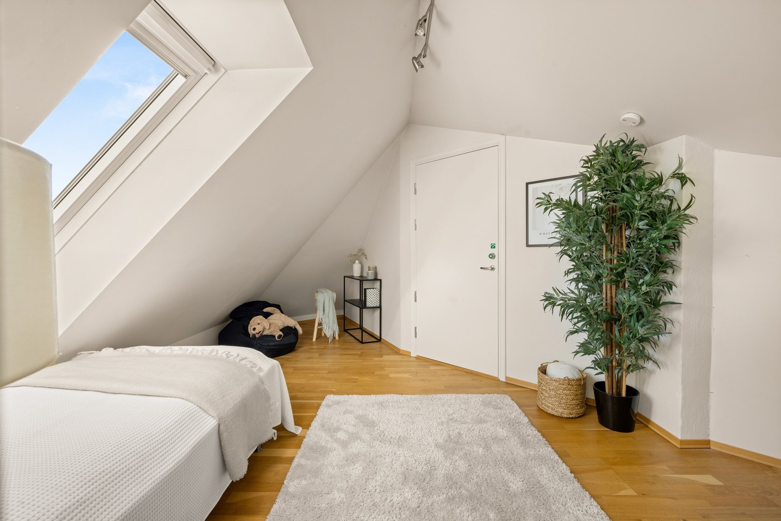 Rommet er lyst og trivelig. Galleribilde