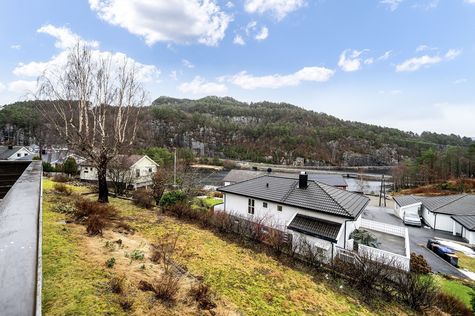 Utsikt fra veranda Galleribilde