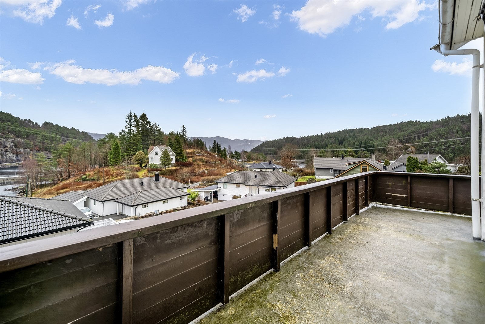 Utsikt fra veranda Galleribilde