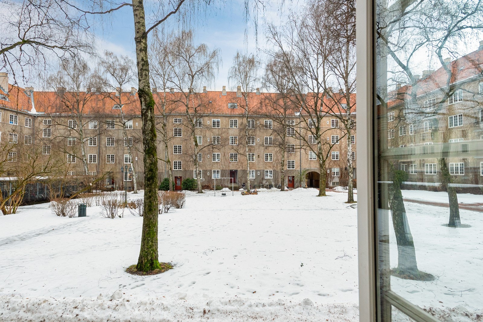 Utsyn fra soverom Galleribilde