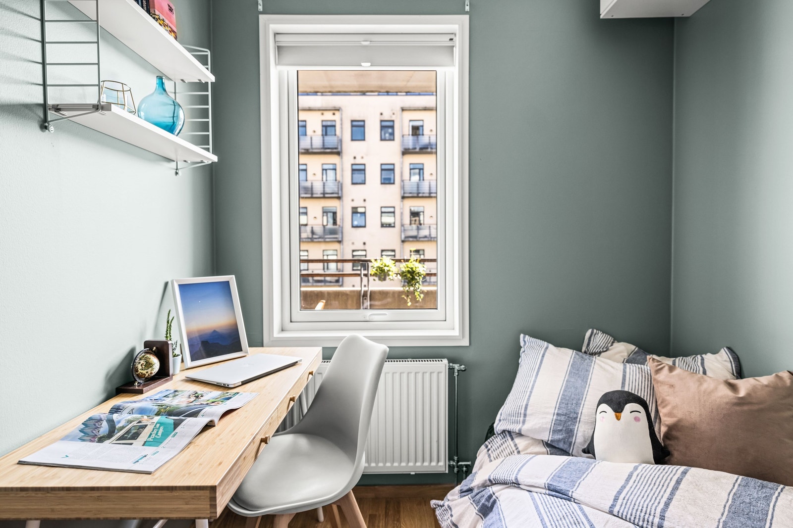 Rommet egner seg godt som barnerom eller gjesterom. Galleribilde