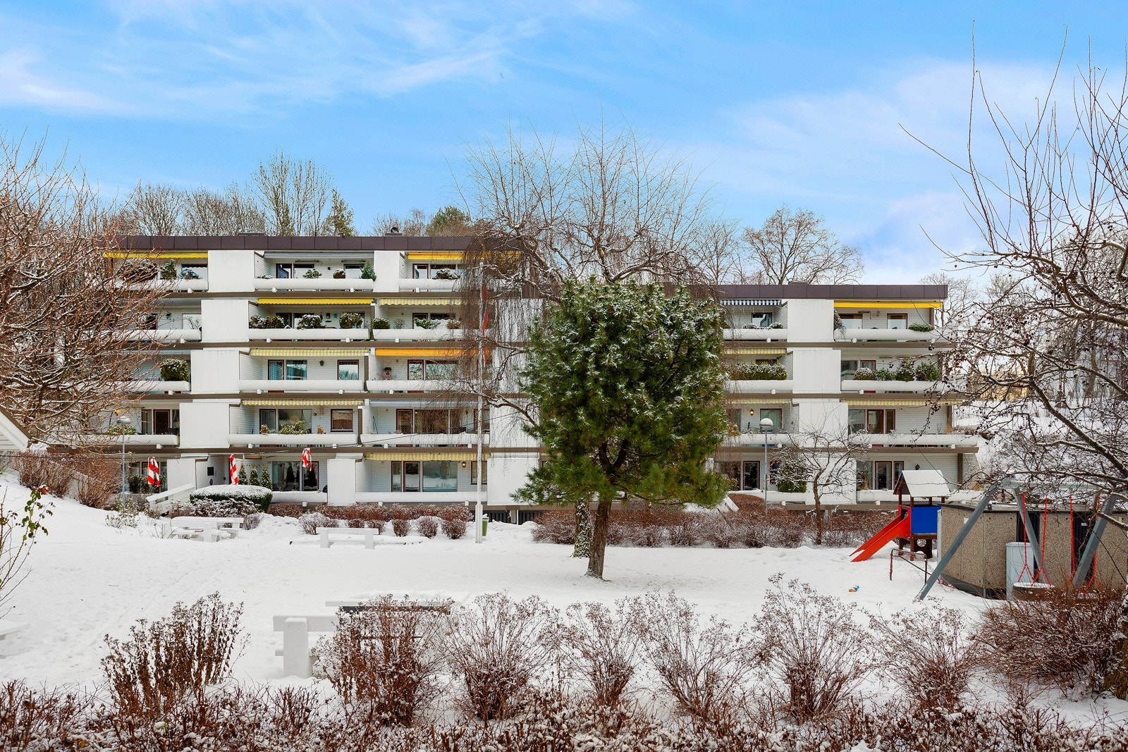 Boligen har trappefri adkomst. Galleribilde