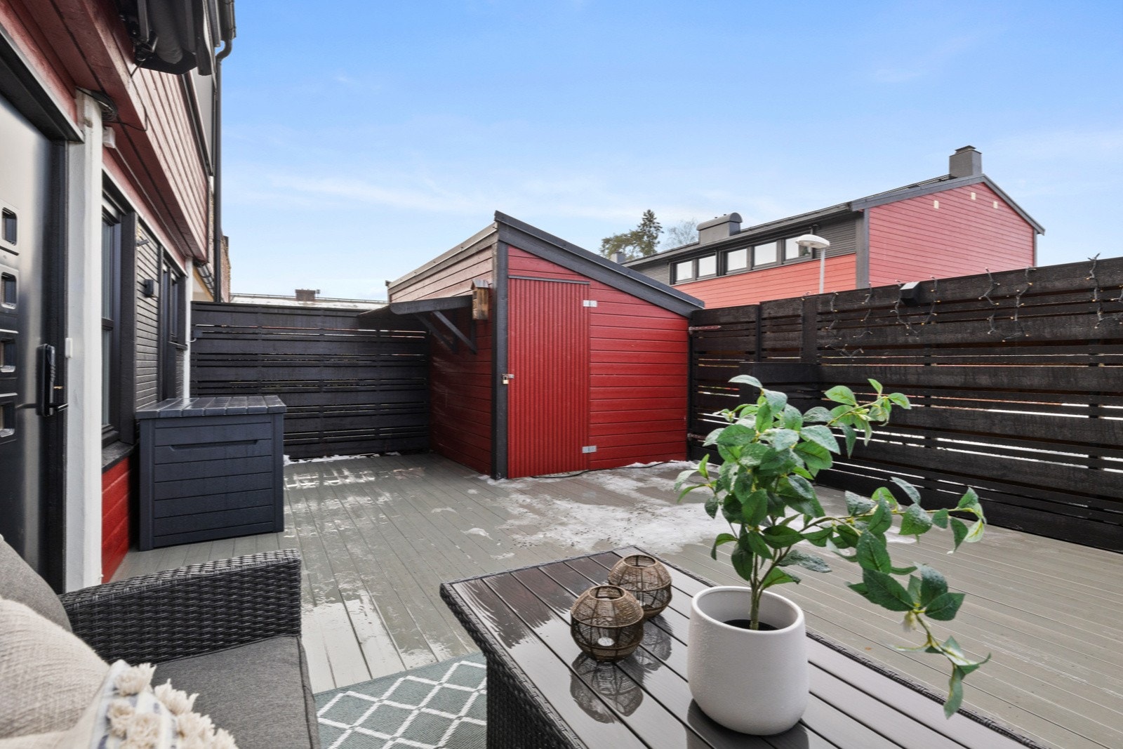 Rekkehusleilighet med trappefri adkomst og eget inngangsparti Galleribilde