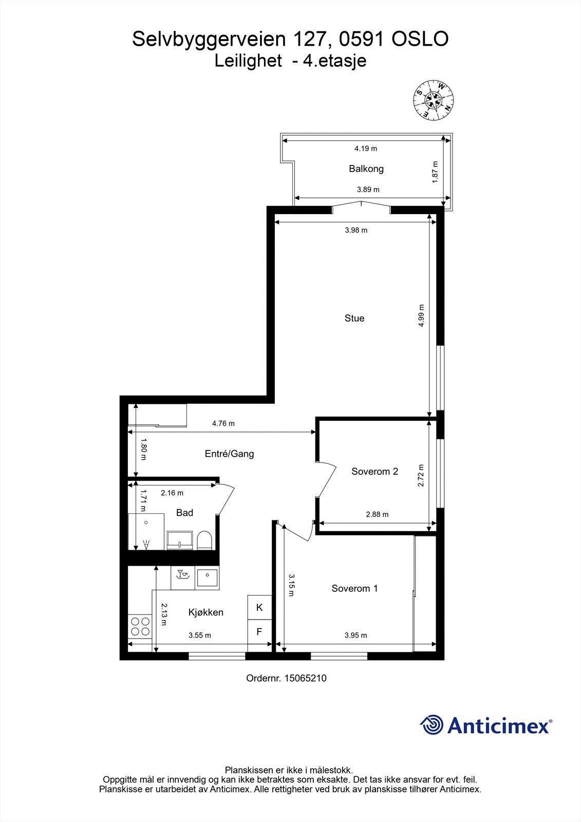 Plantegning. Galleribilde