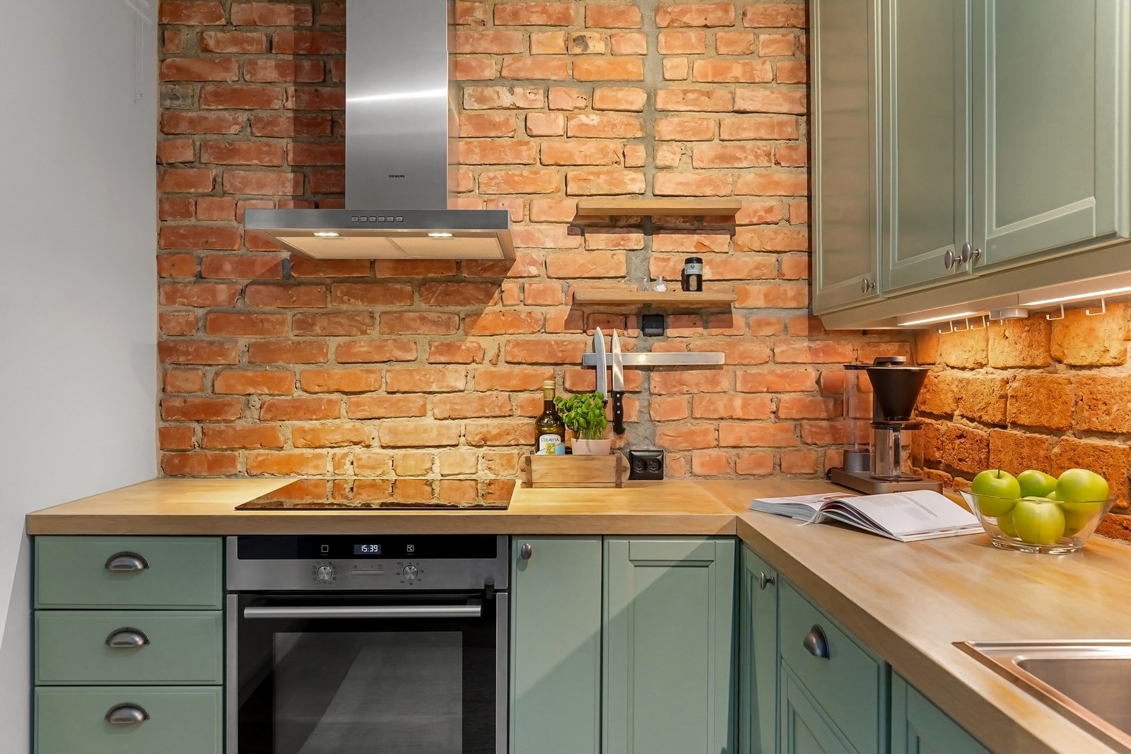 Hvitevarene på kjøkkenet medfølger. Galleribilde