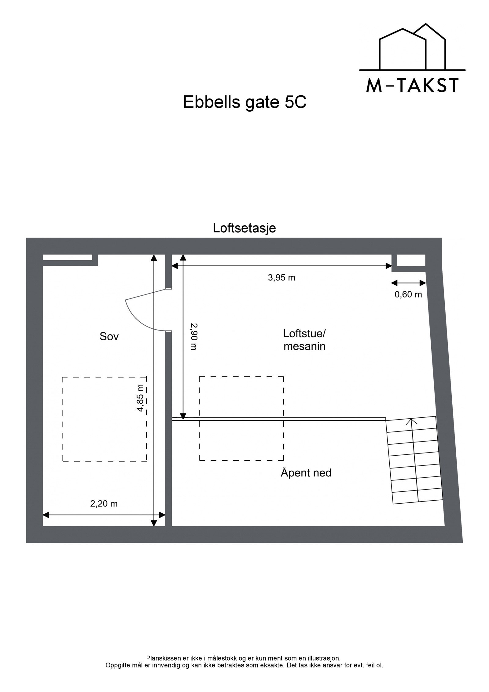 Ebbells gate 5 - Andre plan i boligen Galleribilde