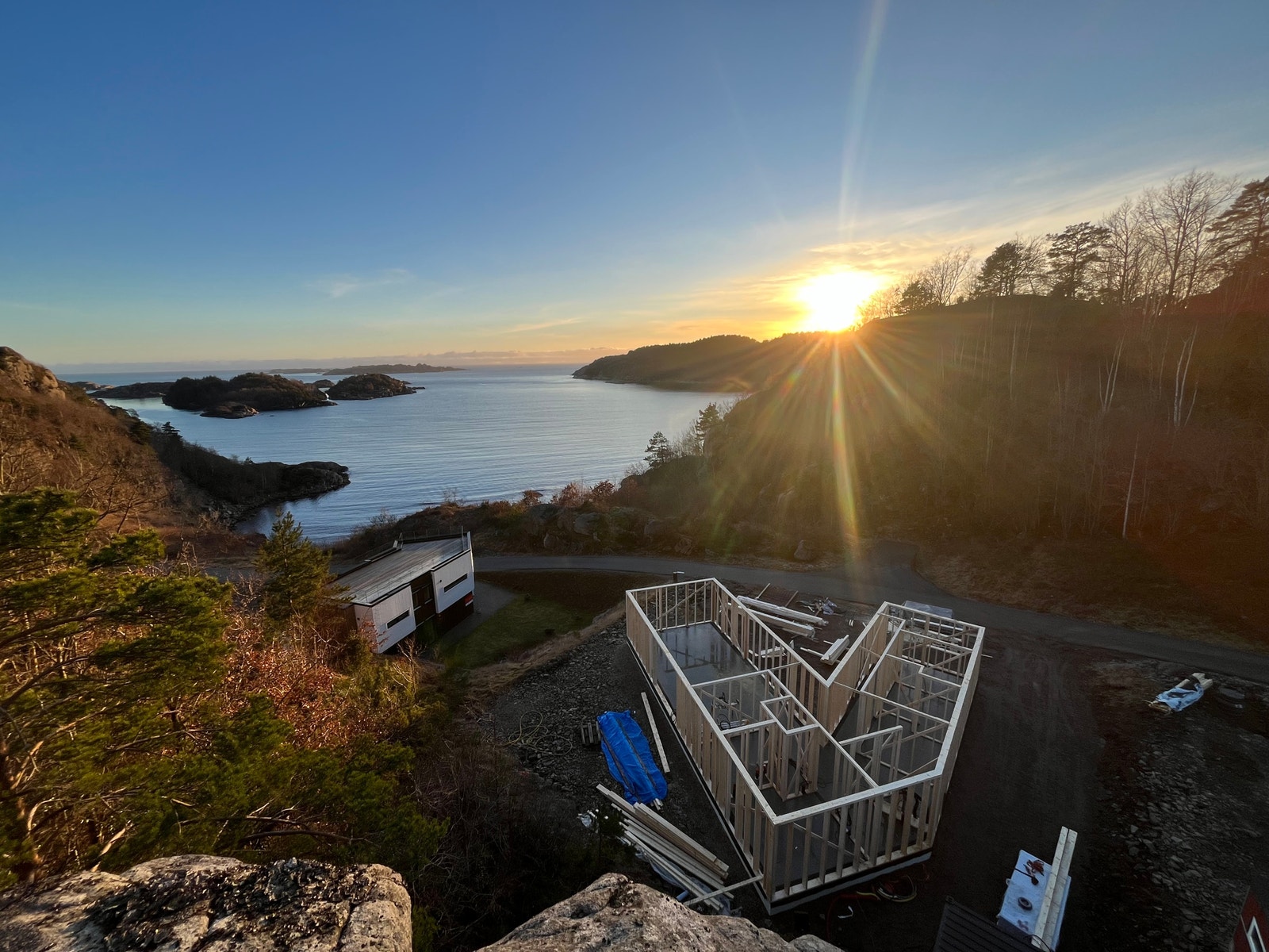 BILDE FRA NABOHYTTEN MED EN FANTASTISK UTSIKT! Galleribilde