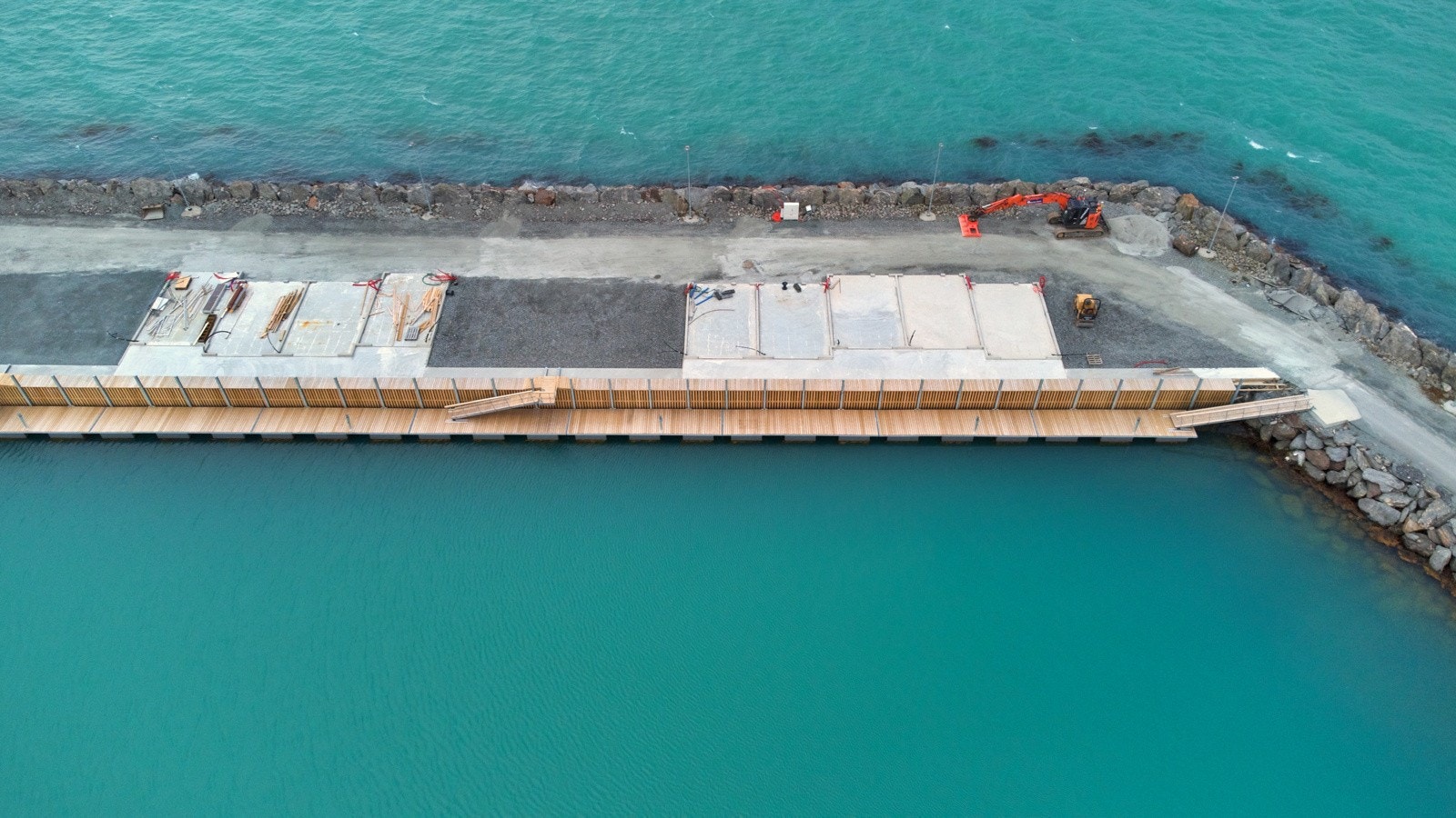 Dronebilete av området, mai 2022 Galleribilde