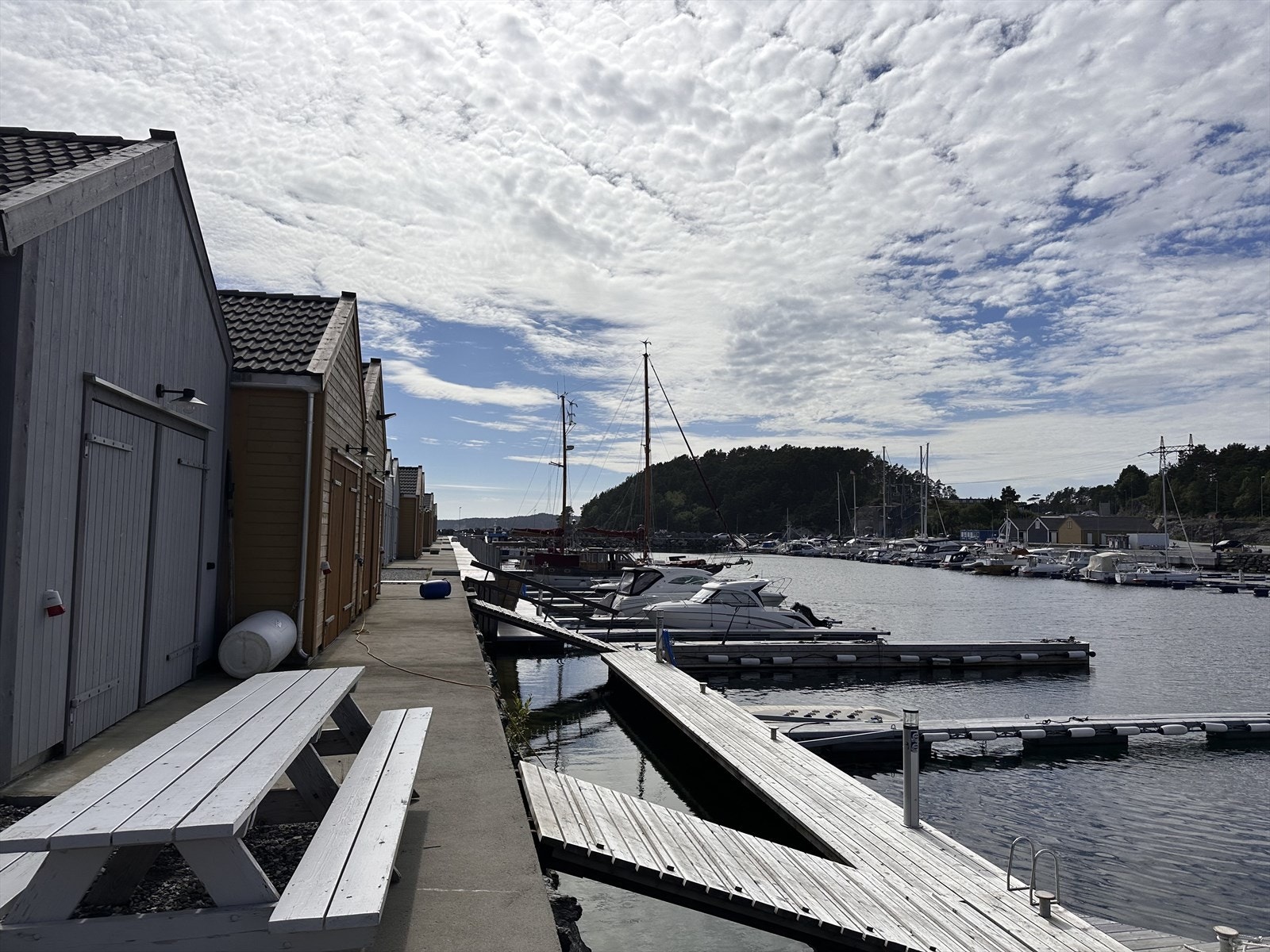 Det er nedgang fleire plasser langs Galleribilde