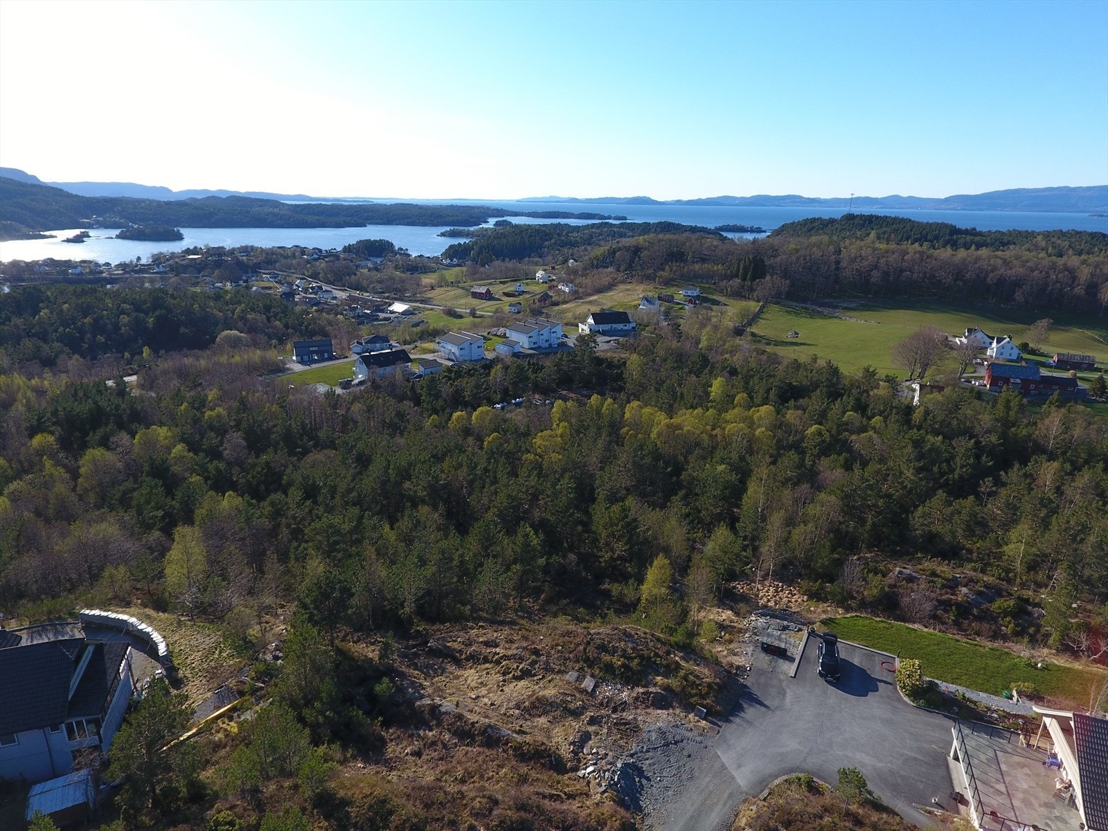 Dronefoto Galleribilde