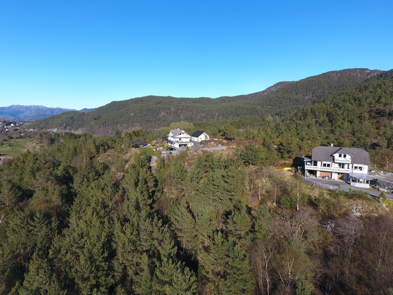 Dronefoto Galleribilde