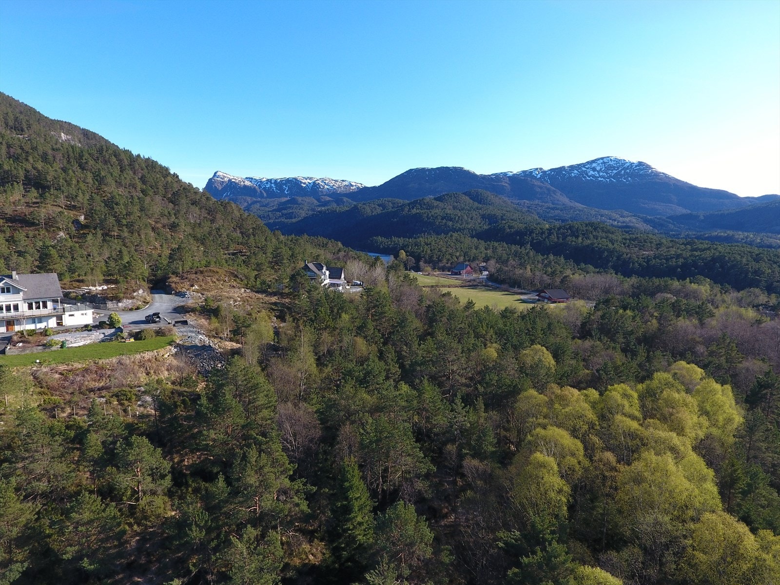 Dronefoto Galleribilde