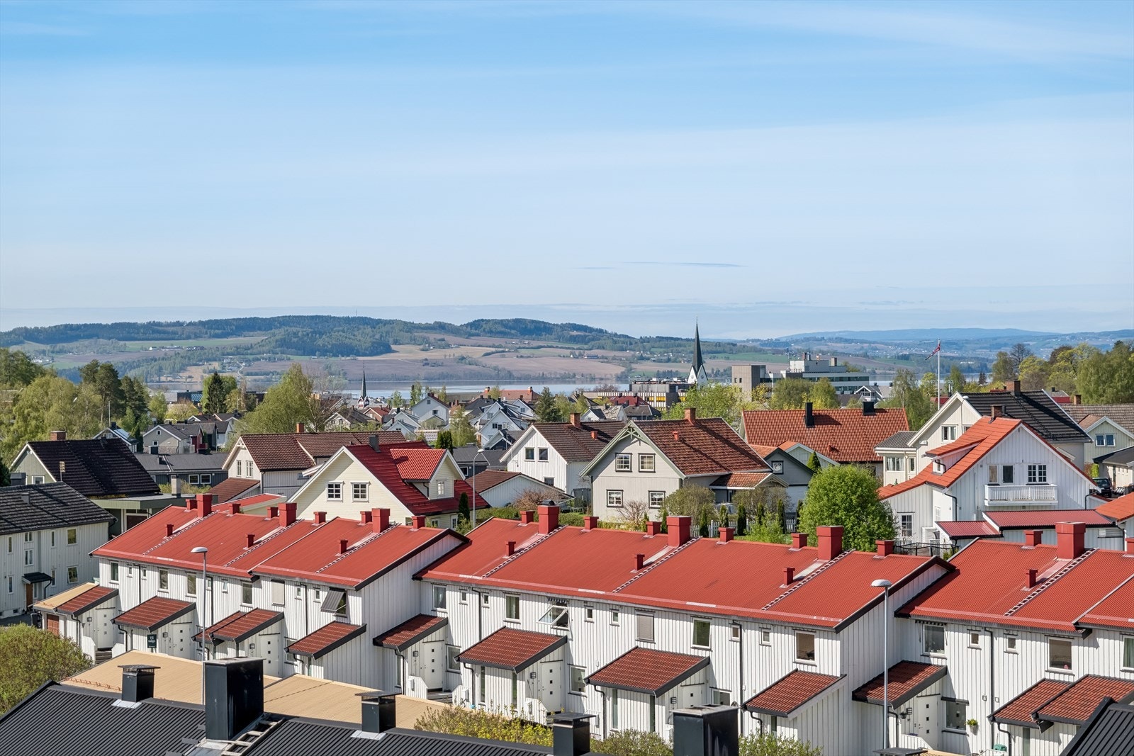 Utsikt over nabolaget Galleribilde