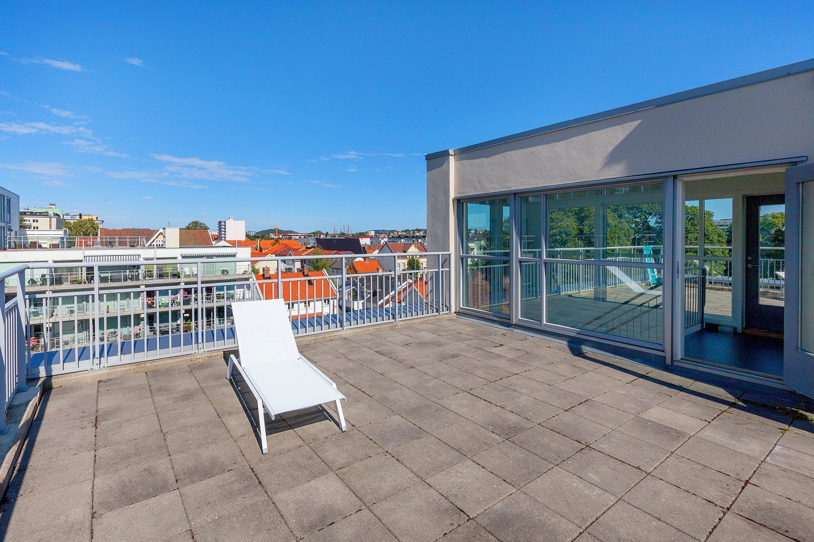 Felles takterrasse Galleribilde