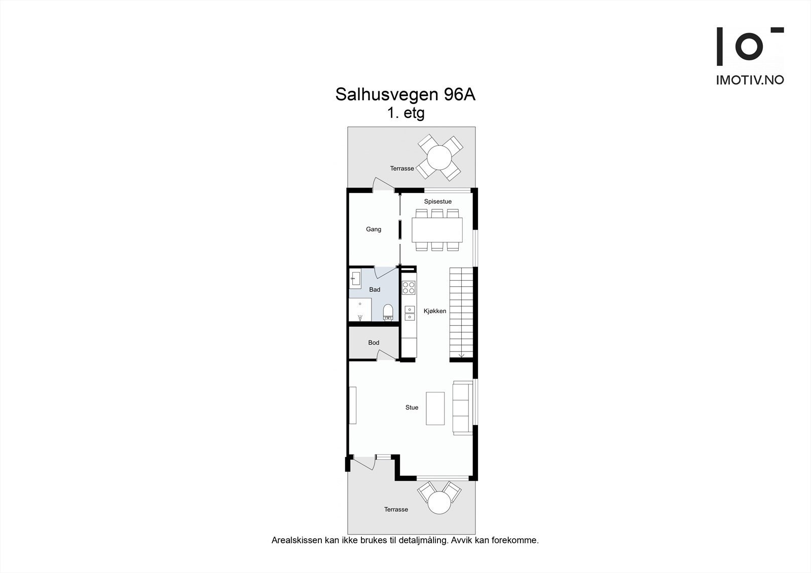 Planskisse 1. etg Galleribilde