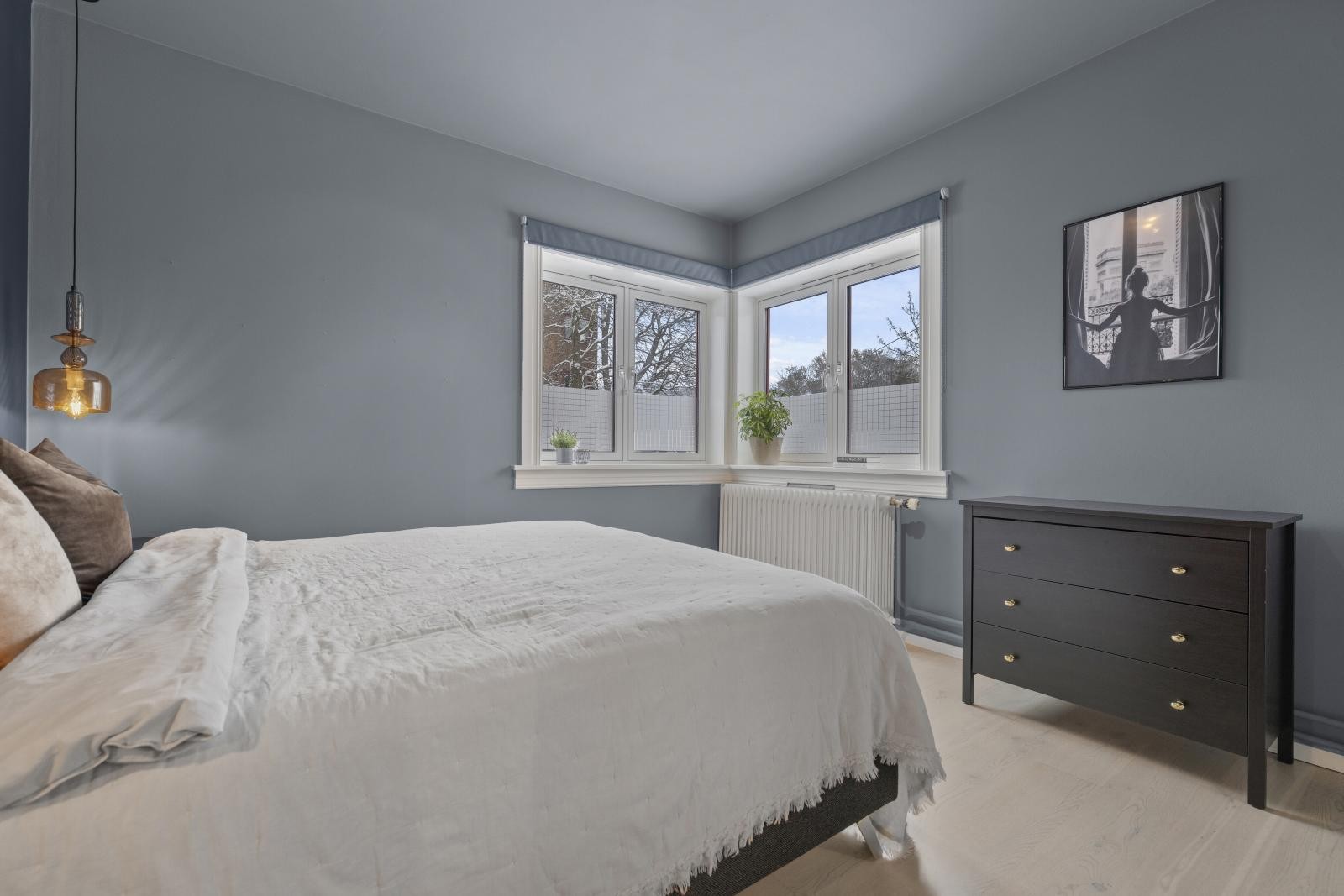 Meget god romfølelse på soverommet Galleribilde