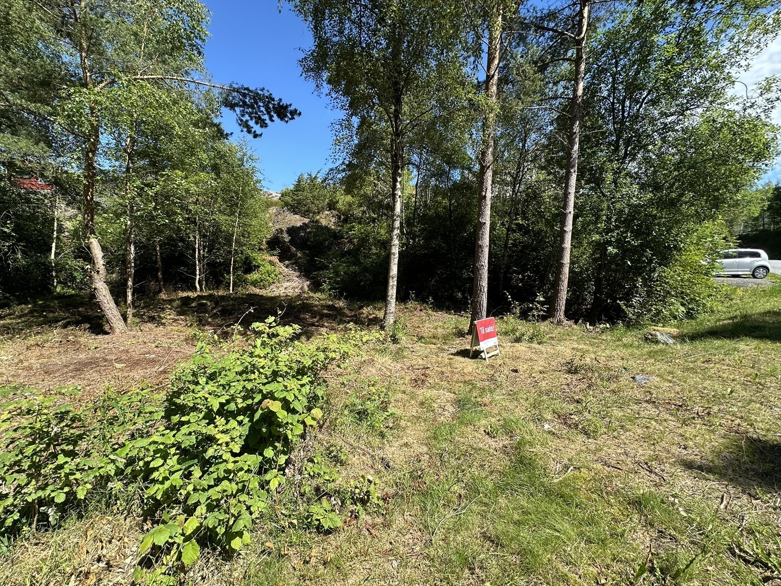 Åsamyrvegen 25 er ei kjekk bustadtomt som er på 974 m² Galleribilde