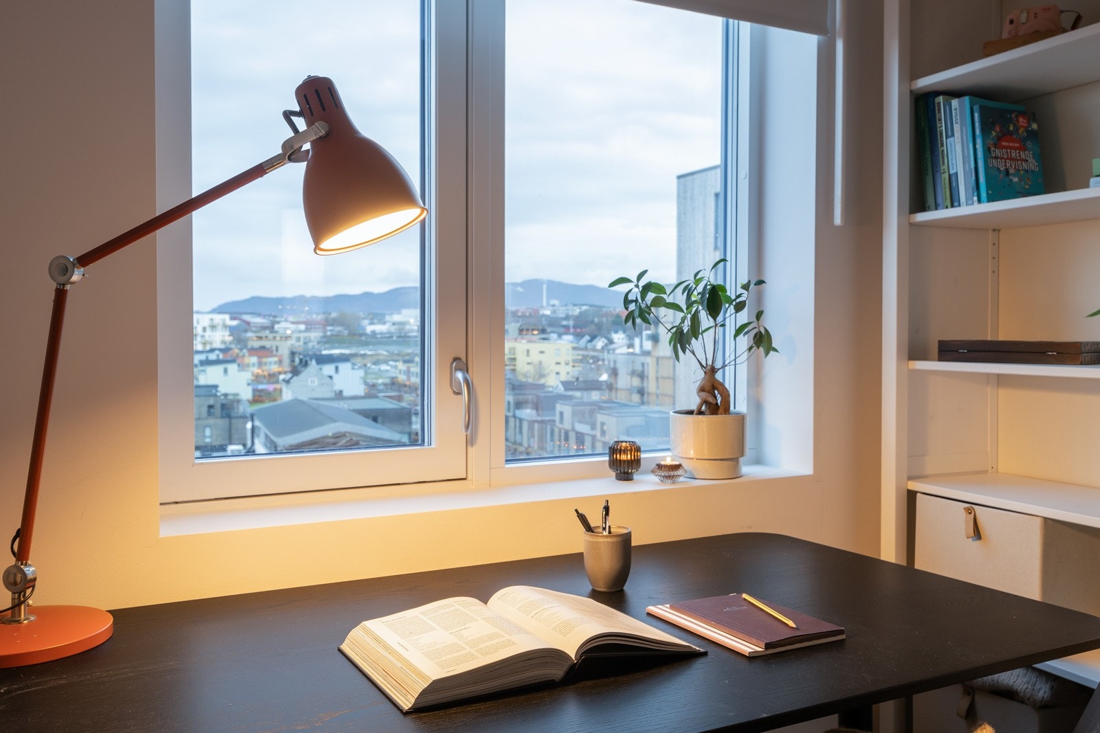 Også herfra får man flott utsikt mot øst. Galleribilde