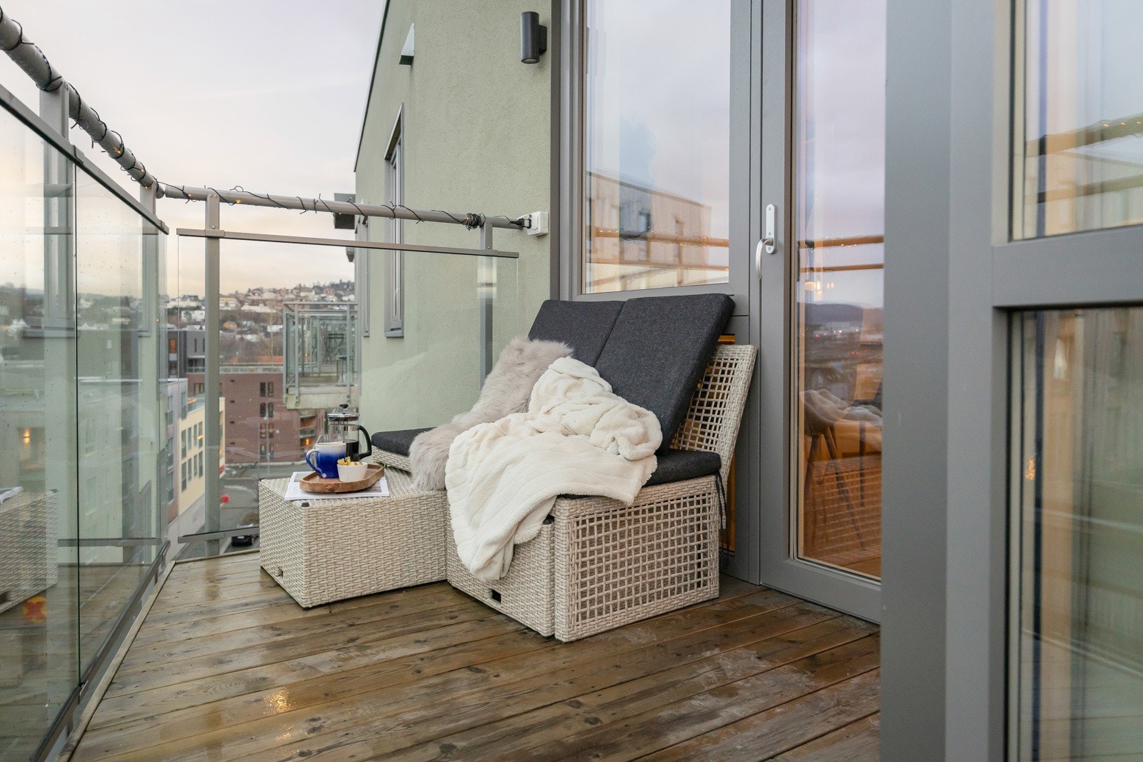 Her får man solen fra tidlig på morgen, gjennom formiddagen og fram til ettermiddagen. Galleribilde