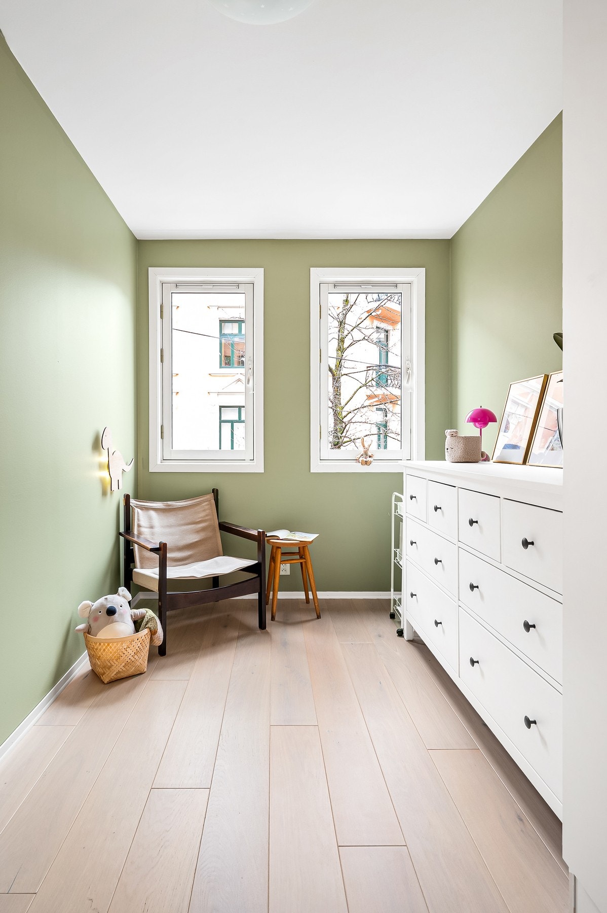 På soverom nr. 2 vil du også ha plass til dobbeltseng. Galleribilde