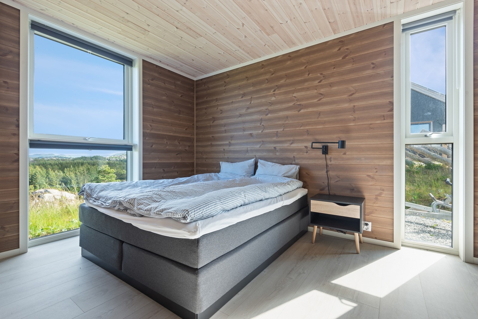 Hovudsoverommet er det største sverommet på ca. 12 m². Galleribilde