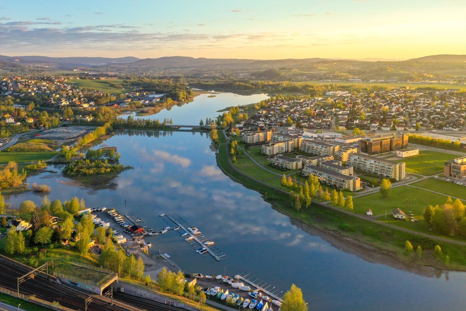 Det er også fine turmuligheter ved blant annet Nitelva. Galleribilde