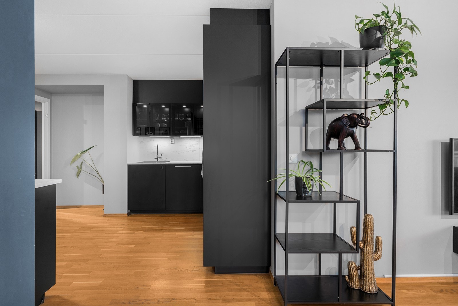 Kjøkkenet ble pusset opp i 2021. Galleribilde