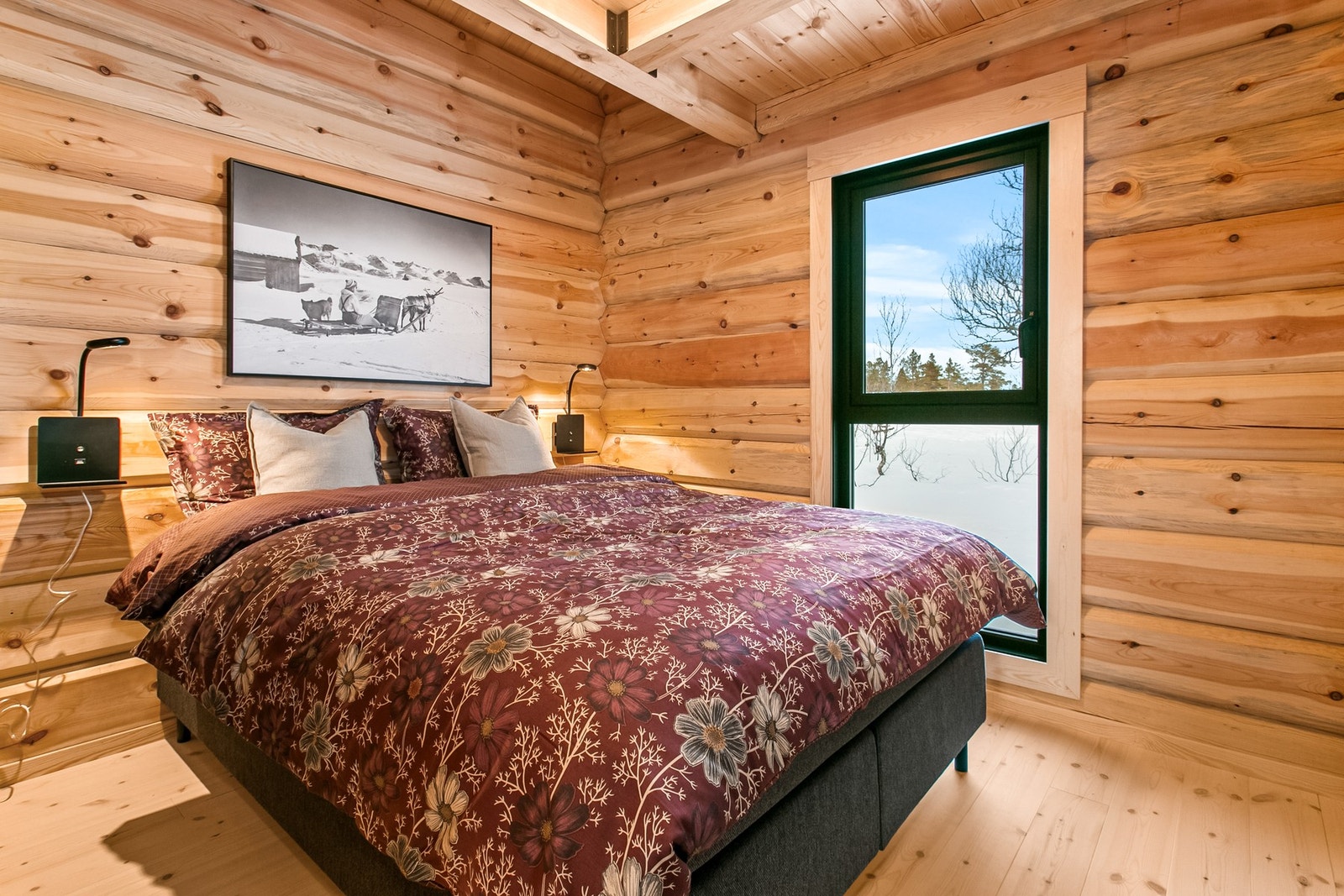 Soverom - Bildet er av den første hytten som nå er solgt. Galleribilde