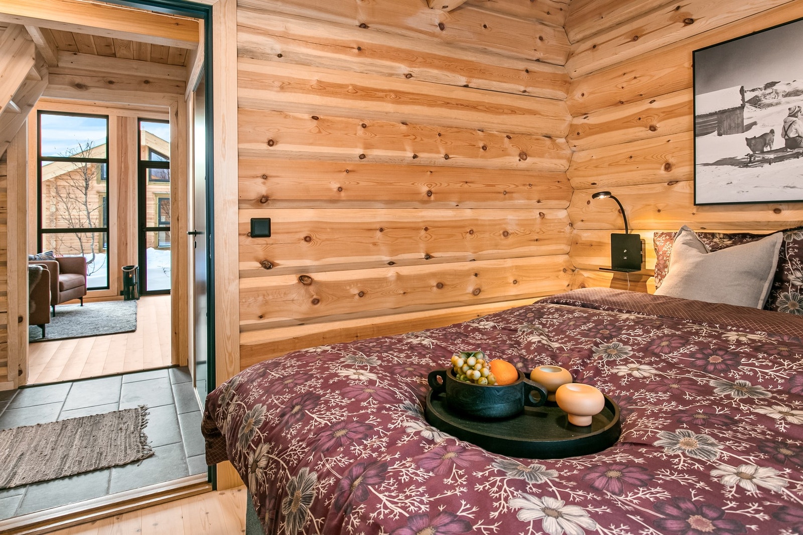 Soverom - Bildet er av den første hytten som nå er solgt. Galleribilde